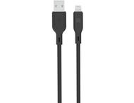 Кабели и Адаптери Dviced USB-A to lightning cable Charging & Data transfer 1,25m, Black