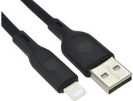 Кабели и Адаптери Dviced USB-A to lightning cable Charging & Data transfer 1,25m, Black