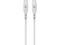 Кабели и Адаптери Dviced Cable USB-C to USB-C silicone 1,25m - White