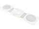 Зарядни устройства Dviced 3-in-1 Foldable magnetic wireless charger, White