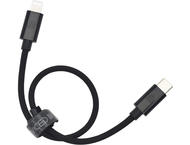 Кабели и Адаптери Dviced Cable USB-C to Lightning Nylon Textile 0,25m - Black