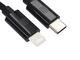 Кабели и Адаптери Dviced Cable USB-C to Lightning Nylon Textile 1,25m - Black