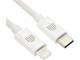 Кабели и Адаптери Dviced Cable USB-C to Lightning Nylon Textile 1,25m - White