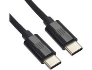 Кабели и Адаптери Dviced Cable USB-C to USB-C Nylon Textile 1,25m - Black