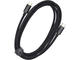 Кабели и Адаптери Dviced Cable USB-C to USB-C Nylon Textile 2m - Black