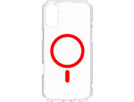 Калъфи Dviced Magsafe iPhone 16 Plus clear case - Red