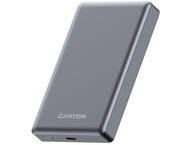 Външни батерии Canyon  Power Bank OnCharge 510 Slim Magsafe 10000 mAh PD20W, Dark Grey