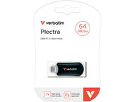 USB памети 64GB Verbatim Plectra USB-C Flash Drive Black
