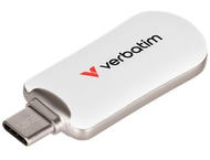 USB памети 128GB Verbatim Plectra USB-C Flash Drive White