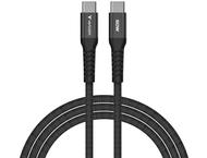 Кабели и Адаптери Verbatim Sync & Charge USB-C to USB-C 100W Magnetic 120 cm - Black