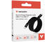 Кабели и Адаптери Verbatim Sync & Charge USB-C to USB-C 100W Magnetic 120 cm - Black