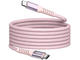 Кабели и Адаптери Verbatim Sync & Charge USB-C to USB-C 100W Magnetic 120 cm - Pink