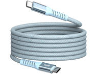 Кабели и Адаптери Verbatim Sync & Charge USB-C to USB-C 100W Magnetic 120 cm - Blue