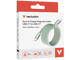 Кабели и Адаптери Verbatim Sync & Charge USB-C to USB-C 100W Magnetic 120 cm - Green