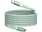 Кабели и Адаптери Verbatim Sync & Charge USB-C to USB-C 60W Magnetic 120 cm - Green