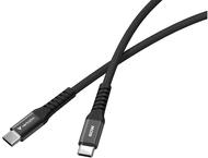 Кабели и Адаптери Verbatim Sync & Charge USB-C to USB-C 60W Magnetic 120 cm - Black