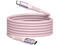 Кабели и Адаптери Verbatim Sync & Charge USB-C to USB-C 60W Magnetic 120 cm - Pink