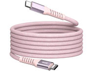 Кабели и Адаптери Verbatim Sync & Charge USB-C to USB-C 60W Magnetic 120 cm - Pink