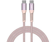Кабели и Адаптери Verbatim Sync & Charge USB-C to USB-C 60W Magnetic 120 cm - Pink