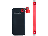 Външни SSD 1TB Verbatim Pocket SSD Black/Red