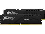 Оперативна памет 64GB (2x32GB) DDR5 6400 MT/s Kingston FURY Beast Black EXPO