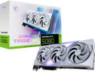 Видео карти MSI GeForce GeForce RTX 5080 16G GAMING TRIO OC WHITE