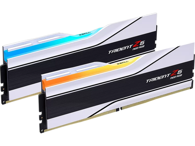 Оперативна памет 32GB (2x16GB) DDR5 6400 MT/s G.SKILL Trident Z5 Neo RGB White