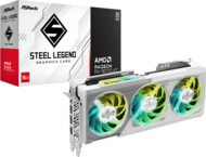 Видео карти ASRock AMD Radeon RX 9070 XT Steel Legend 16GB