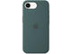 Калъфи Apple Silicone Case for iPhone 16e - Lake Green