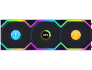 Вентилатори Lian Li UNI FAN SL Wireless LCD 120 Black 3-Pack