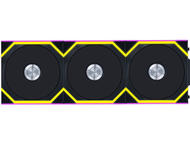 Вентилатори Lian Li UNI FAN SL Wireless 120 Reverse Blade Black 3-Pack