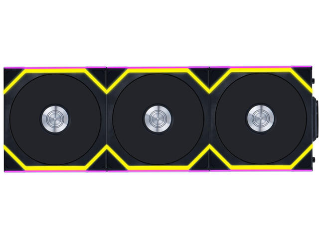 Вентилатори Lian Li UNI FAN SL Wireless 120 Reverse Blade Black 3-Pack