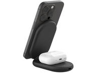 Зарядни устройства Belkin BoostCharge 2-в-1 Qi2 15W, в черно