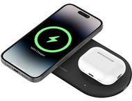 Зарядни устройства Belkin BoostCharge Pro New 2-в-1 Qi2 15W, в черно
