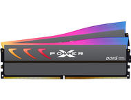 Оперативна памет 32GB (2x16GB) DDR5 6000 MT/s Silicon Power XPOWER Storm Gray RGB