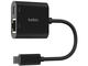Кабели и Адаптери Belkin Connect USB-C to Ethernet + Charge Adapter 100W - Black