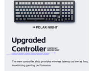 Клавиатури VGN V98 PRO V2 Limited Black Glow - Kailh Arctic Switches