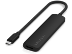 USB Хъб Satechi 4-in-1 USB-C Slim Multiport Adapter 4K - Black
