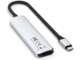 USB Хъб Satechi 4-in-1 USB-C Slim Multiport Adapter 4K - Silver