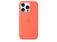 Калъфи Apple iPhone 16 Pro Silicone Case with MagSafe - Tangerine