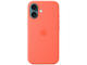 Калъфи Apple iPhone 16 Silicone Case with MagSafe - Tangerine