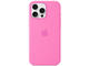 Калъфи Apple iPhone 16 Pro Max Silicone Case with MagSafe - Peony 