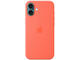 Калъфи Apple iPhone 16 Plus  Silicone Case with MagSafe - Tangerine