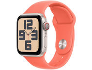 Каишки Apple Watch 40mm Sport Band: Tangerine Sport Band - S/M (SEASONAL)
