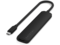 USB Хъб Satechi 6-in-1 USB-C Slim Multiport Adapter - Black