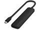 USB Хъб Satechi 6-in-1 USB-C Slim Multiport Adapter - Black