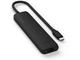 USB Хъб Satechi 7-in-1 USB-C Slim Multiport Adapter with Ethernet - Black