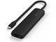 USB Хъб Satechi 7-in-1 USB-C Slim Multiport Adapter with Ethernet - Black