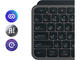Клавиатури Logitech MX Keys S Combo, Graphite US International-