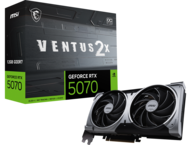 Видео карти MSI GeForce RTX 5070 12G VENTUS 2X OC